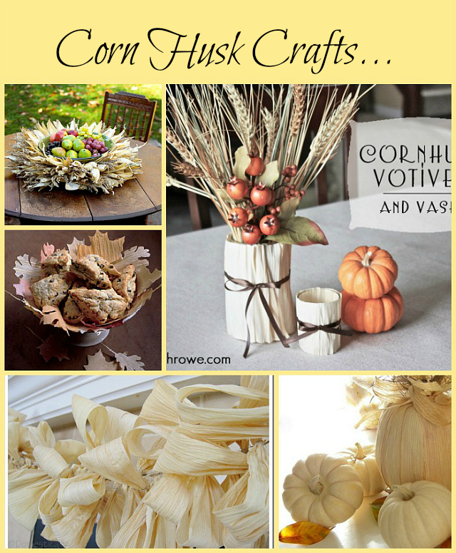 Corn Husk Crafts…Perfect for Fall Decor! - Uncommon Designs